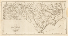 Southeast and North Carolina Map By John Stockdale