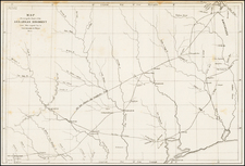 South and Texas Map By United States GPO