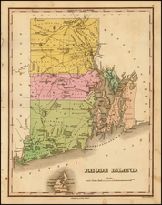 Rhode Island Map By Anthony Finley