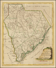 Southeast and South Carolina Map By Universal Magazine