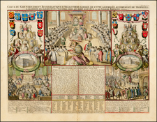 British Isles Map By Henri Chatelain