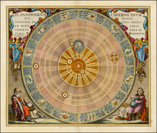 Celestial Maps Map By Andreas Cellarius