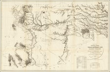 Texas and Southwest Map By United States GPO