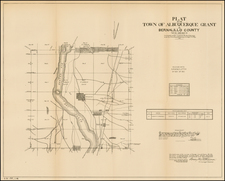 Southwest Map By U.S. Government Land Office