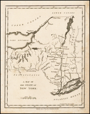 New York State Map By John Stockdale