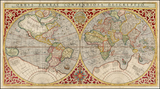 World and World Map By Rumold Mercator