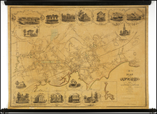 New England Map By Henry McIntyre