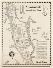  Map By New York Herald Tribune