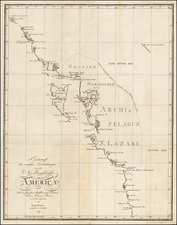 Entwurf der neuesten Entdeckungen an der Nordwestkuste von America nach Hanna, Johnstone, Wedgborough, Portlock, Dixon, Duncan, Meares und de la Quadra, von Georg Forster . . . 1791 By Jan Rajnold Forster