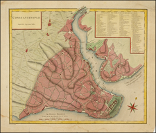 Turkey and Turkey & Asia Minor Map By Pierre Antoine Tardieu