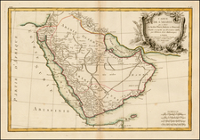Middle East Map By Jean Lattré