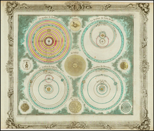 World and Celestial Maps Map By Louis Brion de la Tour
