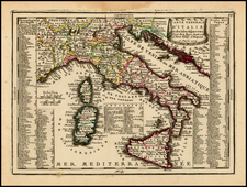 Italy Map By Jacques Chiquet