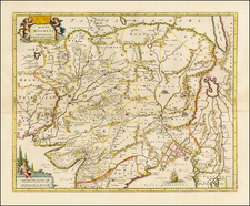 India and Central Asia & Caucasus Map By Covens & Mortier