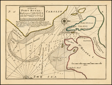 Southeast Map By Herman Moll