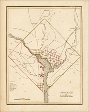 Mid-Atlantic Map By Thomas Gamaliel Bradford