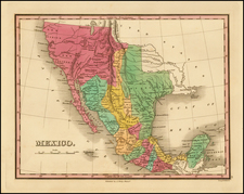 Texas, Southwest, Rocky Mountains and California Map By Anthony Finley