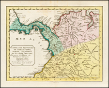 South America Map By A. Krevelt