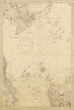 Singapore and Malaysia Map By British Admiralty