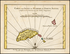 Europe, Portugal, North Africa and Balearic Islands Map By J.V. Schley