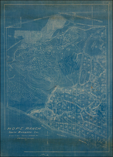 California Map By A.W. Dozier