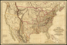 United States Map By Richard Holmes Laurie