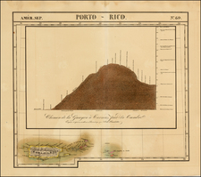 Amer. Sep. No. 69.  Porto-Rico [and the Virgin Islands] By Philippe Marie Vandermaelen