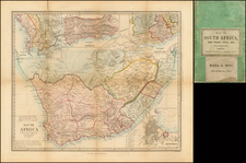 South Africa Map By Edward Stanford