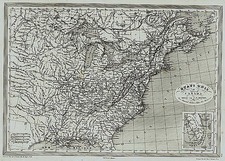 United States, Midwest, Plains and Canada Map By Charles V. Monin