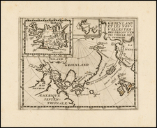 Polar Maps, Scandinavia and Canada Map By Philip Briet