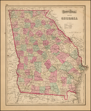 Southeast Map By Frank A. Gray