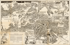 Central America Map By Panama Railroad Company