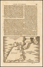 Italy and Balearic Islands Map By Caius Julius Solinus