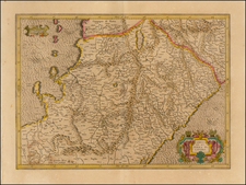 Italy Map By  Gerard Mercator