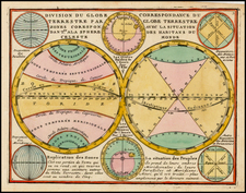 World, World and Celestial Maps Map By Jacques Chiquet
