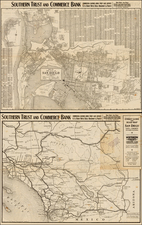 California Map By Rodney Stokes / Fred B. Bain Inc.