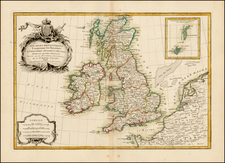 British Isles Map By Jean Janvier