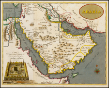 Middle East Map By Thomas Tegg