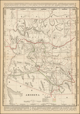 Southwest Map By George F. Cram