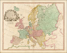 Europe and Europe Map By William Faden