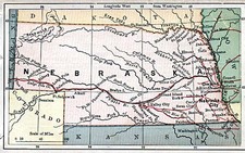 Midwest and Plains Map By The Bradstreet Company