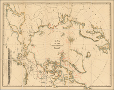 Polar Maps, Alaska, Russia, Scandinavia and Canada Map By William Bauman / The Graphic Co.