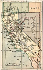 California Map By The Bradstreet Company