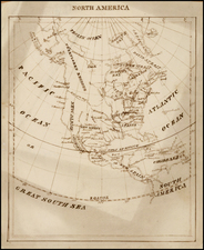 North America Map By Anonymous