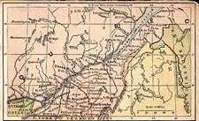Canada Map By The Bradstreet Company