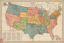United States Map By Hoffman Bros