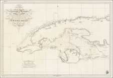 (Cuba) Carta Esferica De Una Parte de la Costa Setentrional y Meridional de la Isla de Cuba . . . Publicado por la Direccion Hydrographica de Madrid…1837