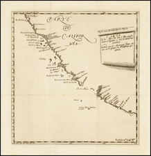 Baja California and California Map By Miguel Venegas