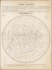 Celestial Maps Map By L.F. Wartmann