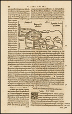 Central Asia & Caucasus, Middle East, Turkey & Asia Minor and Russia in Asia Map By Caius Julius Solinus